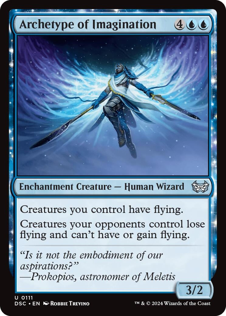Image for Archetype of Imagination (111) [Duskmourn: House of Horror] - Magic: The Gathering