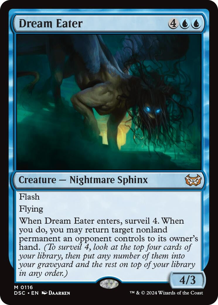 Image for Dream Eater (116) [Duskmourn: House of Horror] - Magic: The Gathering