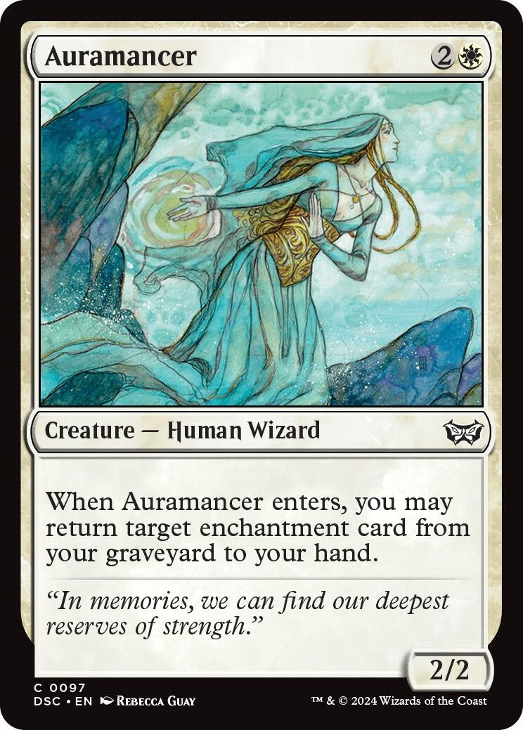 Image for Auramancer (97) [Duskmourn: House of Horror] - Magic: The Gathering