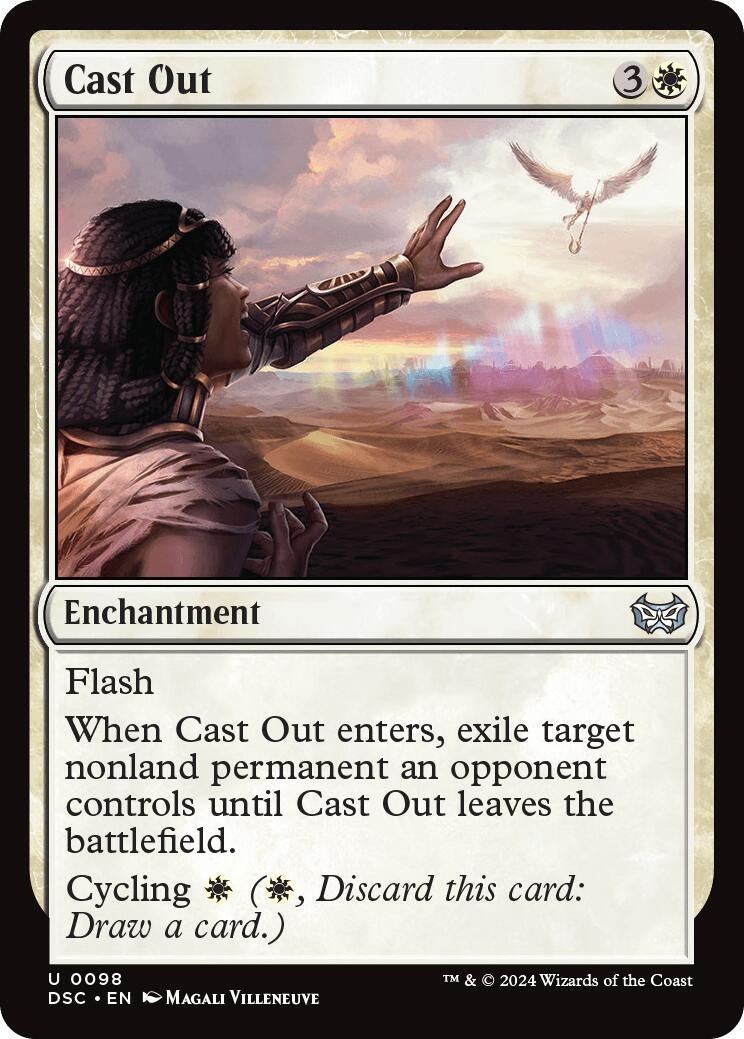 Image for Cast Out (98) [Duskmourn: House of Horror] - Magic: The Gathering