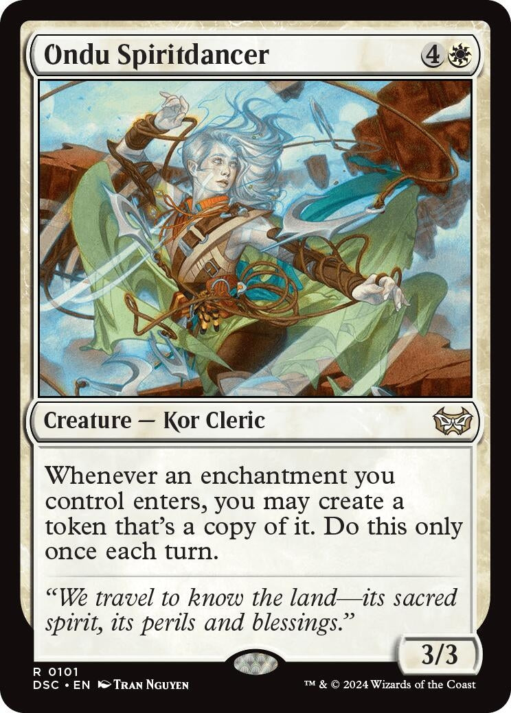 Image for Ondu Spiritdancer (101) [Duskmourn: House of Horror] - Magic: The Gathering