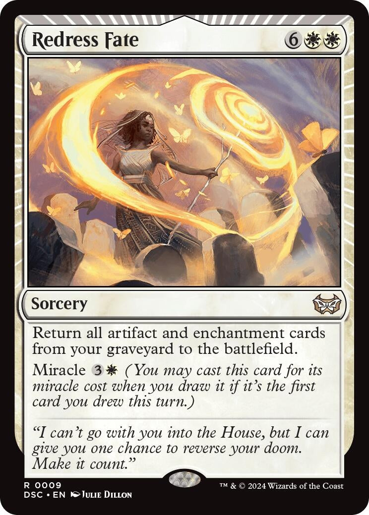 Image for Redress Fate (9) [Duskmourn: House of Horror] - Magic: The Gathering