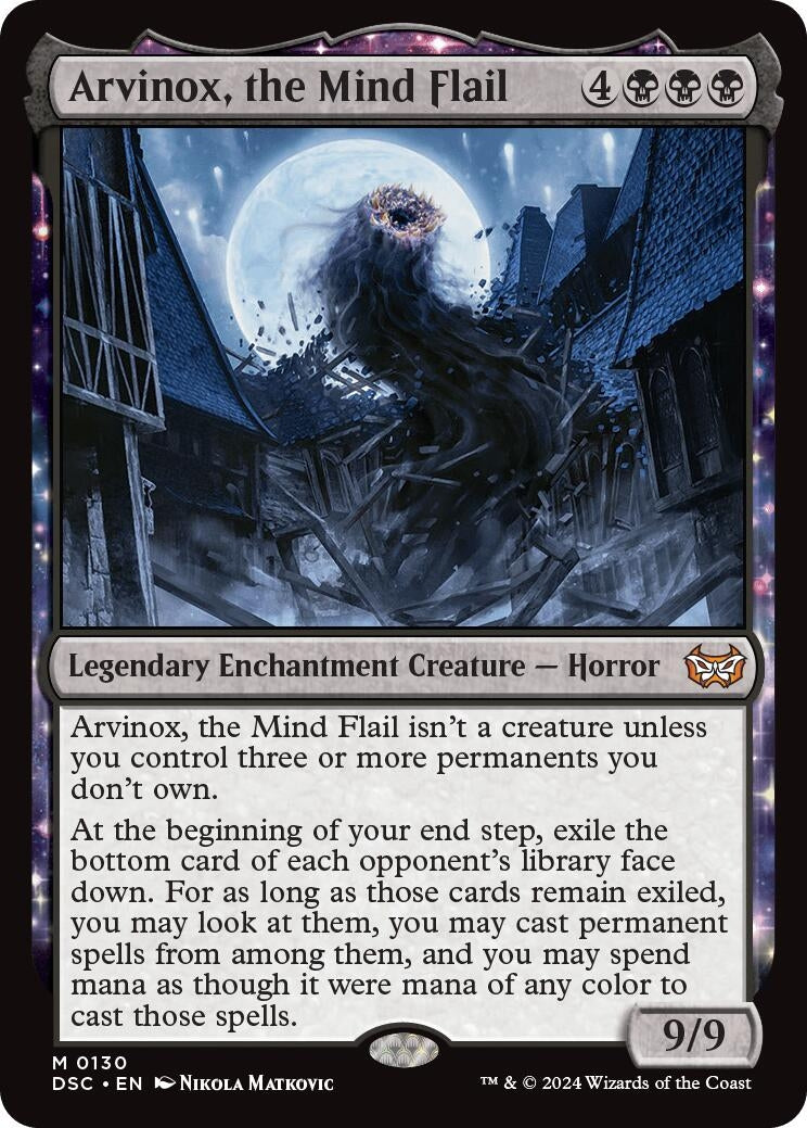 Image for Arvinox, the Mind Flail (130) [Duskmourn: House of Horror] - Magic: The Gathering