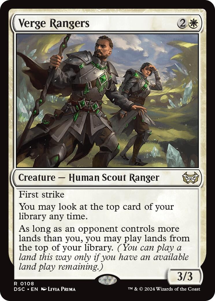Image for Verge Rangers (108) [Duskmourn: House of Horror] - Magic: The Gathering
