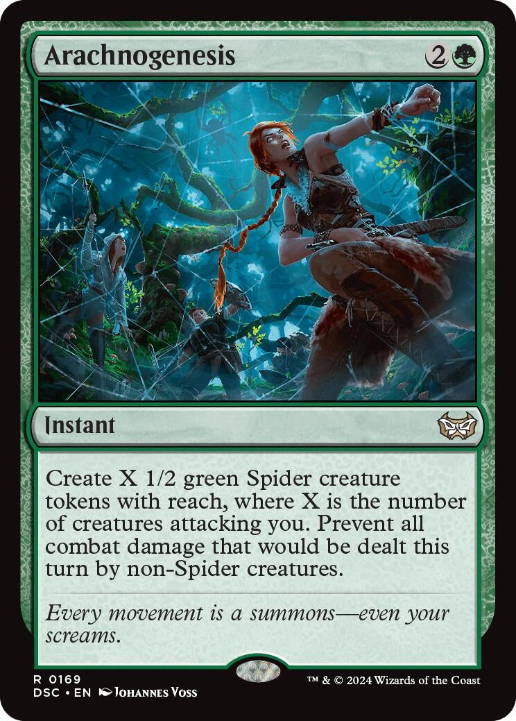 Image for Arachnogenesis (169) [Duskmourn: House of Horror] - Magic: The Gathering