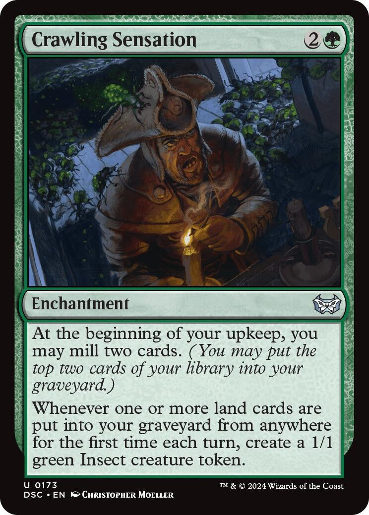 Image for Crawling Sensation (173) [Duskmourn: House of Horror] - Magic: The Gathering