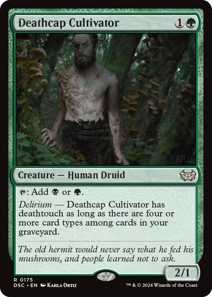 Image for Deathcap Cultivator (175) [Duskmourn: House of Horror] - Magic: The Gathering