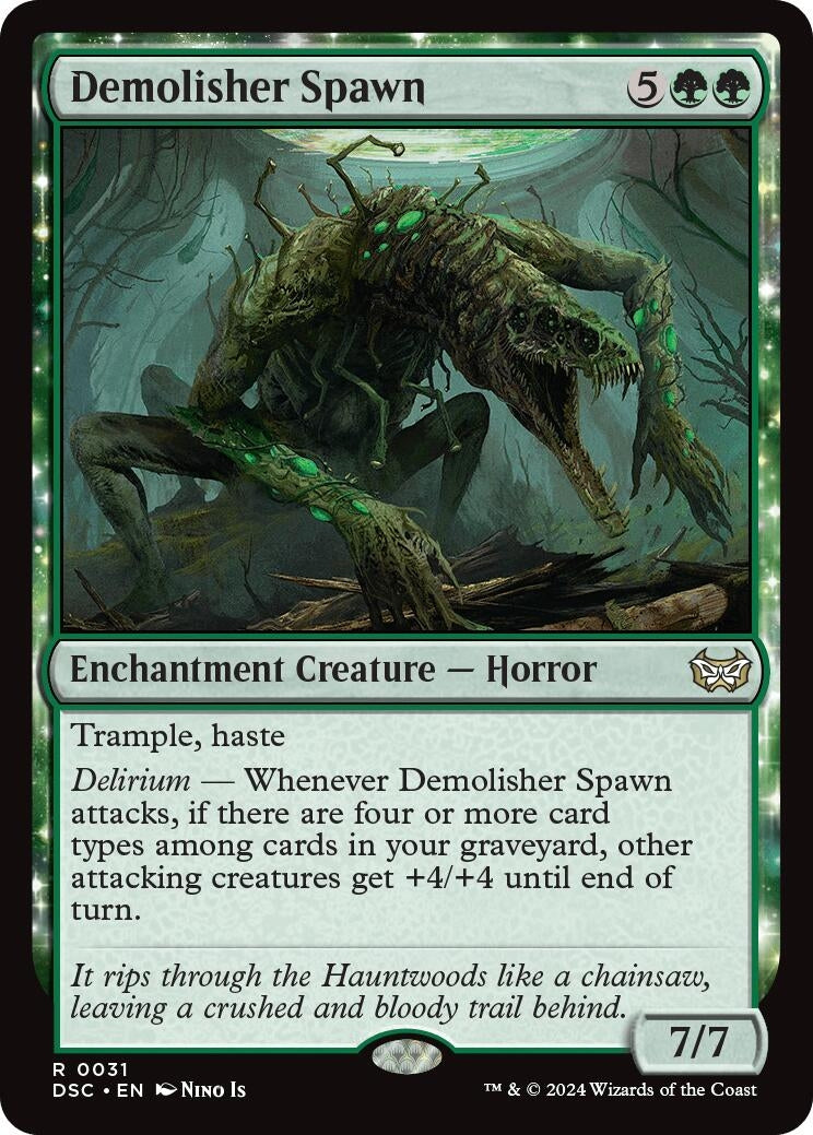 Image for Demolisher Spawn (31) [Duskmourn: House of Horror] - Magic: The Gathering