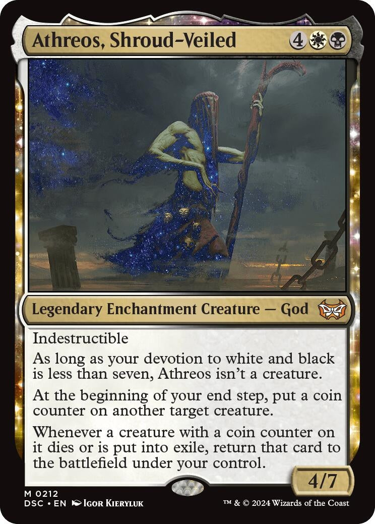 Image for Athreos, Shroud-Veiled (212) [Duskmourn: House of Horror] - Magic: The Gathering