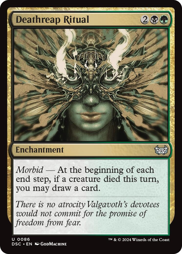Image for Deathreap Ritual (86) [Duskmourn: House of Horror] - Magic: The Gathering