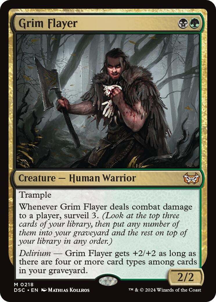 Image for Grim Flayer (218) [Duskmourn: House of Horror] - Magic: The Gathering