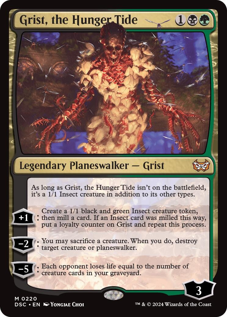 Image for Grist, the Hunger Tide (220) [Duskmourn: House of Horror] - Magic: The Gathering