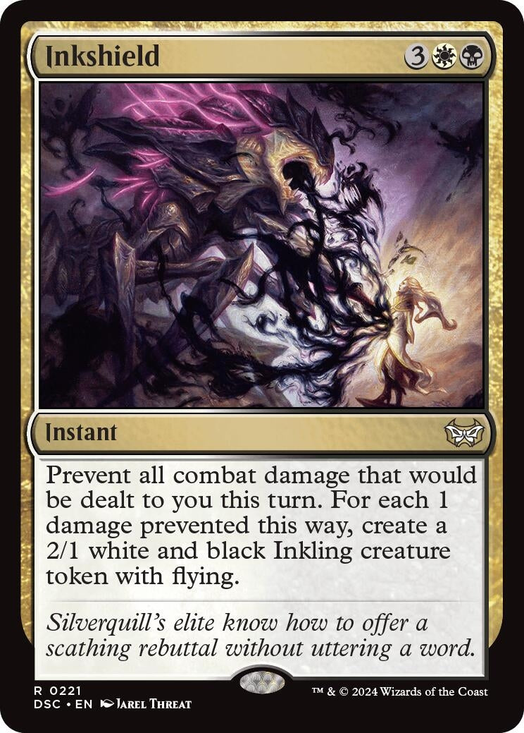 Image for Inkshield (221) [Duskmourn: House of Horror] - Magic: The Gathering