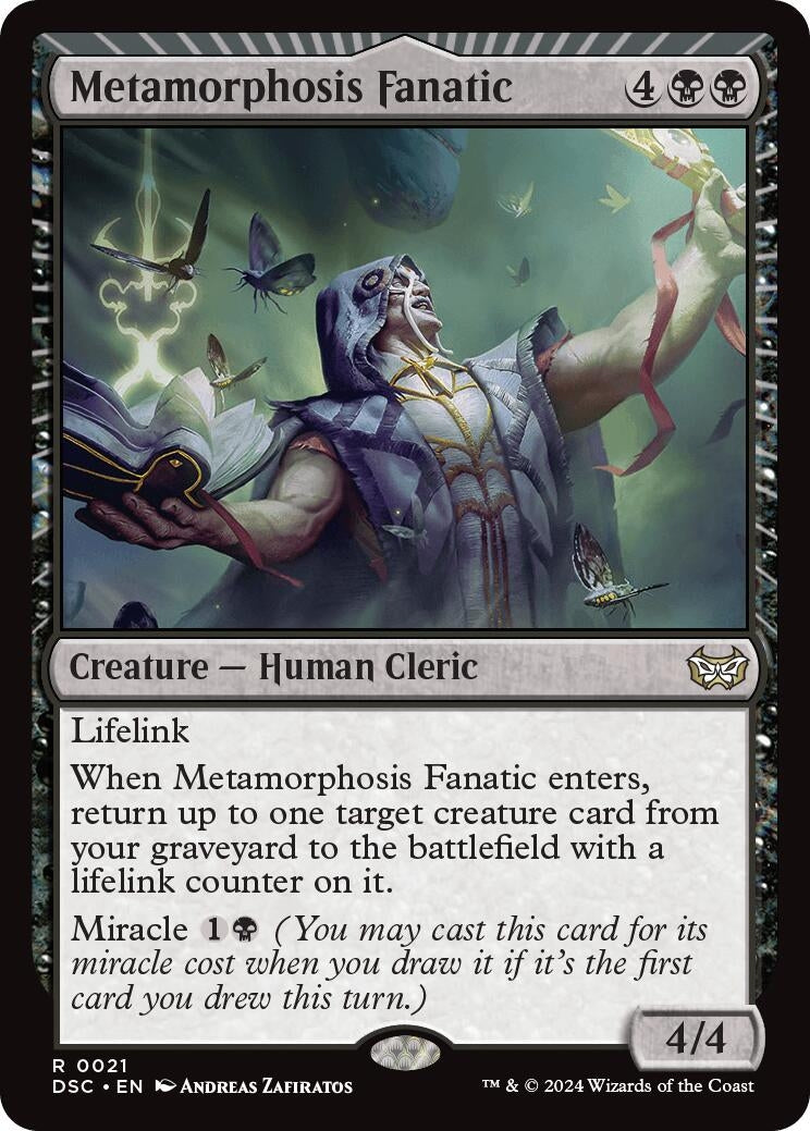 Image for Metamorphosis Fanatic (21) [Duskmourn: House of Horror] - Magic: The Gathering