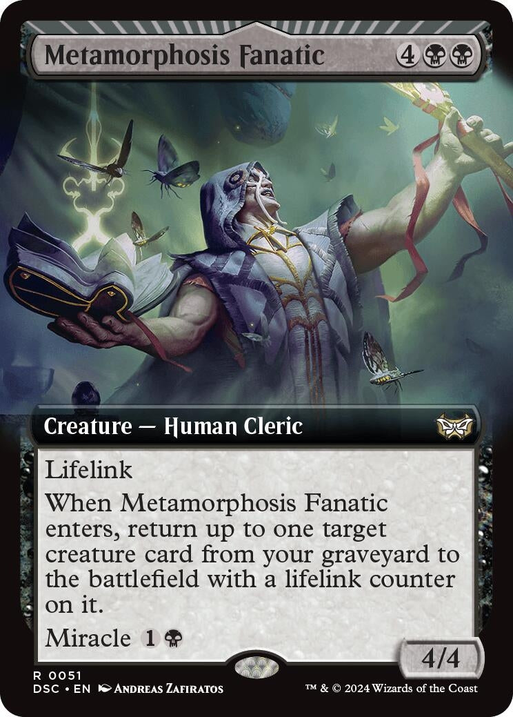 Image for Metamorphosis Fanatic (Extended Art) (51) [Duskmourn: House of Horror] - Magic: The Gathering