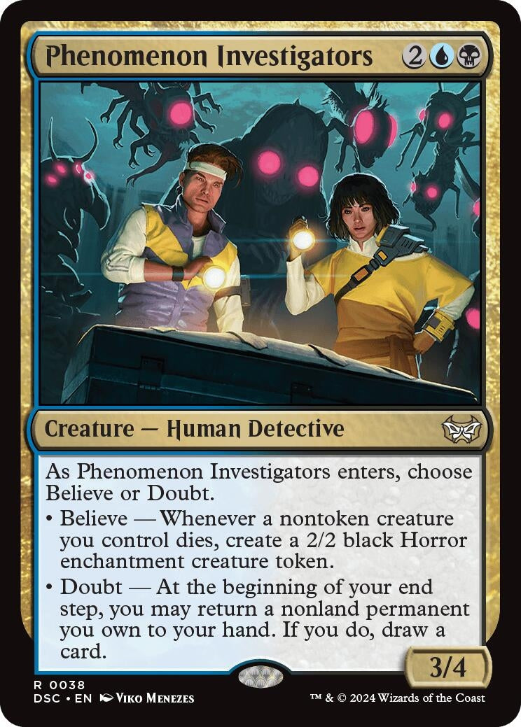 Image for Phenomenon Investigators (38) [Duskmourn: House of Horror] - Magic: The Gathering