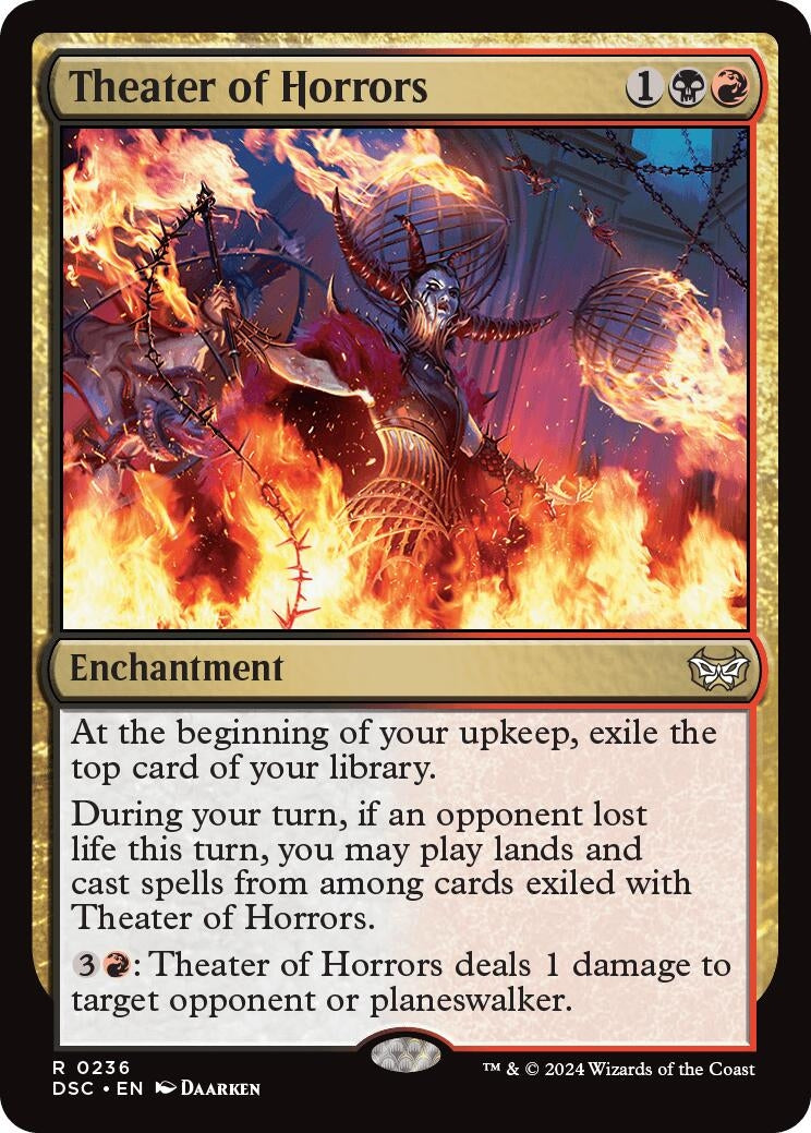 Image for Theater of Horrors (236) [Duskmourn: House of Horror] - Magic: The Gathering