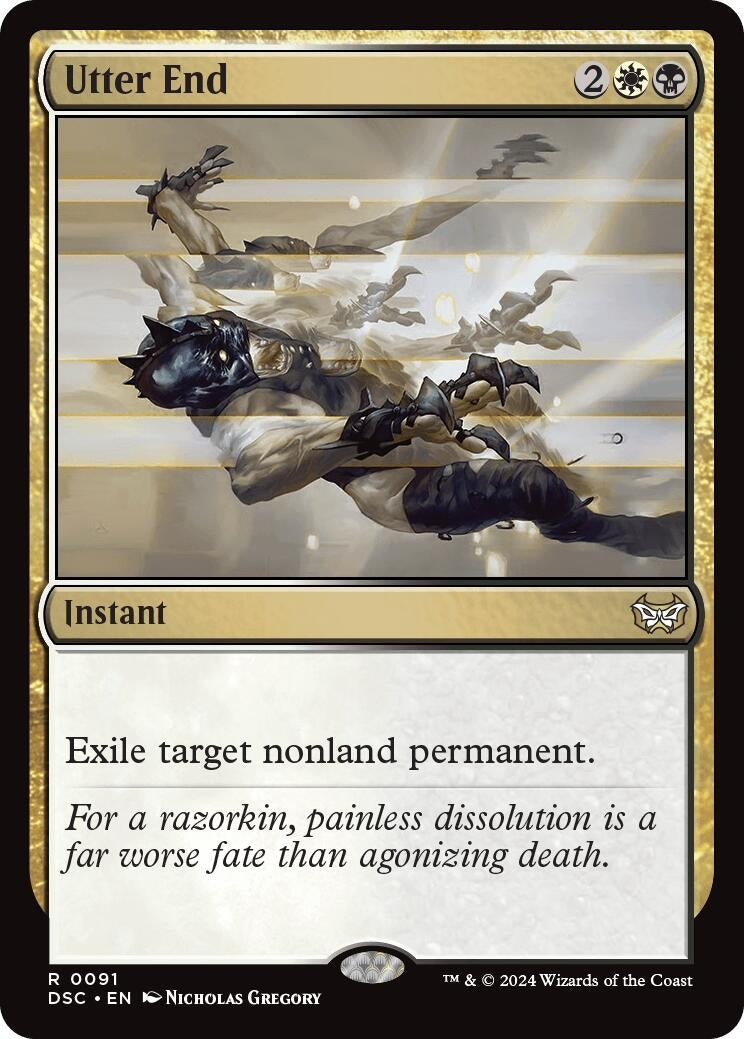 Image for Utter End (91) [Duskmourn: House of Horror] - Magic: The Gathering