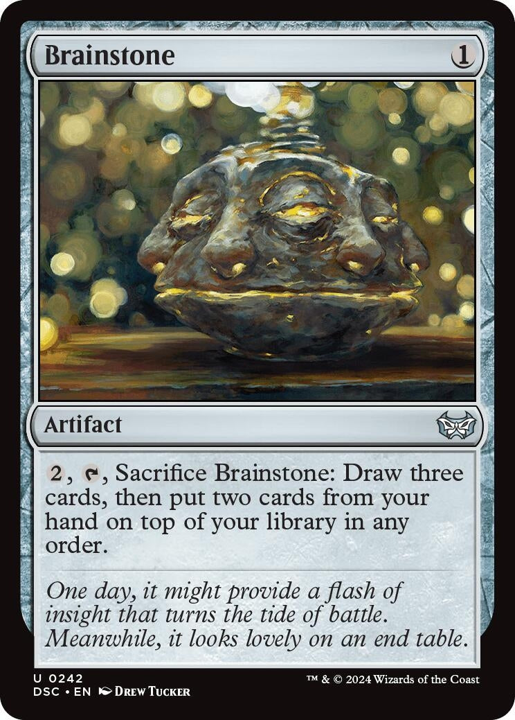 Image for Brainstone (242) [Duskmourn: House of Horror] - Magic: The Gathering