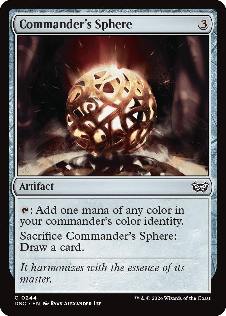 Image for Commander's Sphere (244) [Duskmourn: House of Horror] - Magic: The Gathering