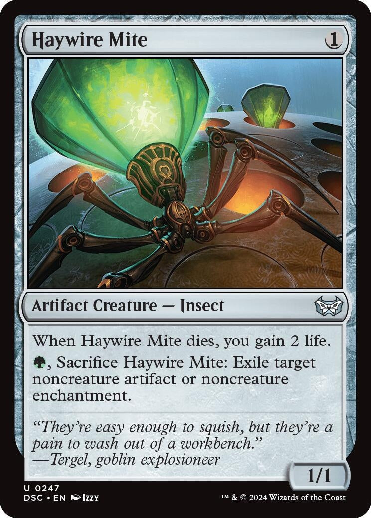 Image for Haywire Mite (247) [Duskmourn: House of Horror] - Magic: The Gathering