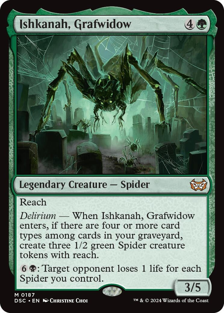 Image for Ishkanah, Grafwidow (187) [Duskmourn: House of Horror] - Magic: The Gathering