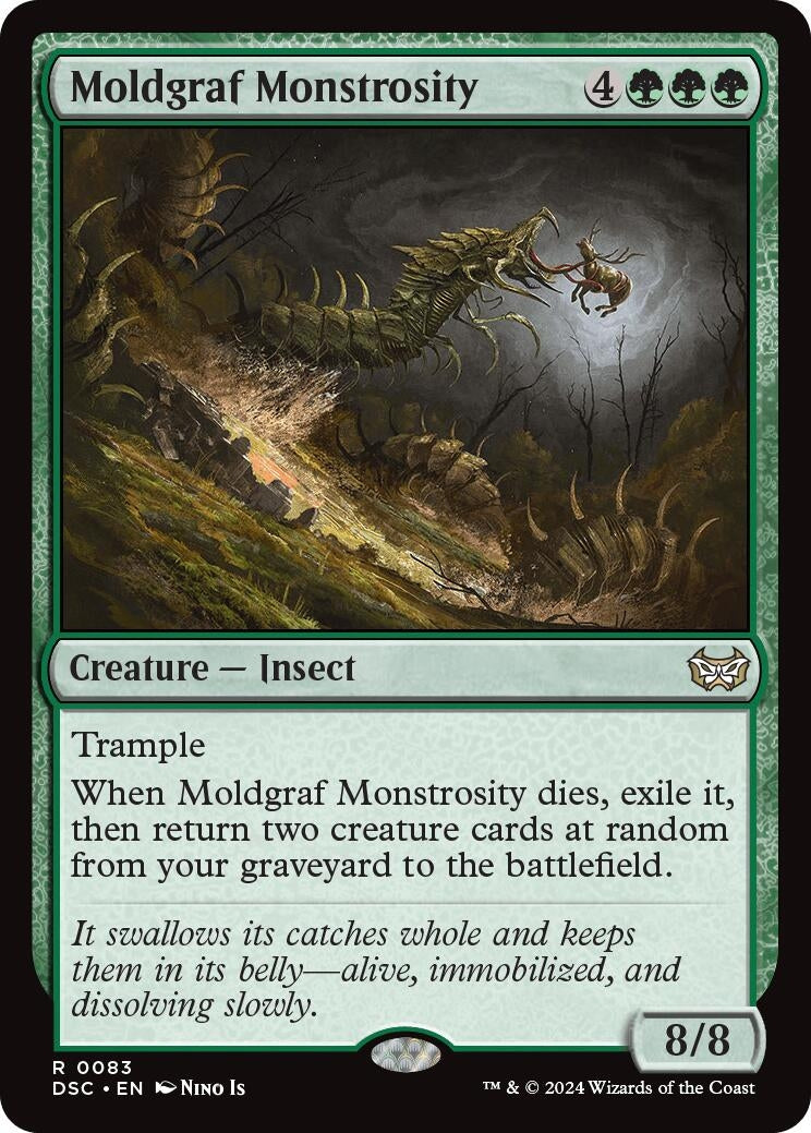 Image for Moldgraf Monstrosity (83) [Duskmourn: House of Horror] - Magic: The Gathering