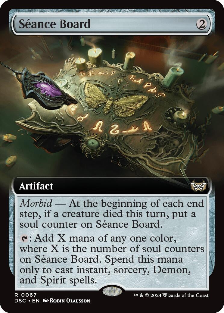 Image for Seance Board (Extended Art) (67) [Duskmourn: House of Horror] - Magic: The Gathering