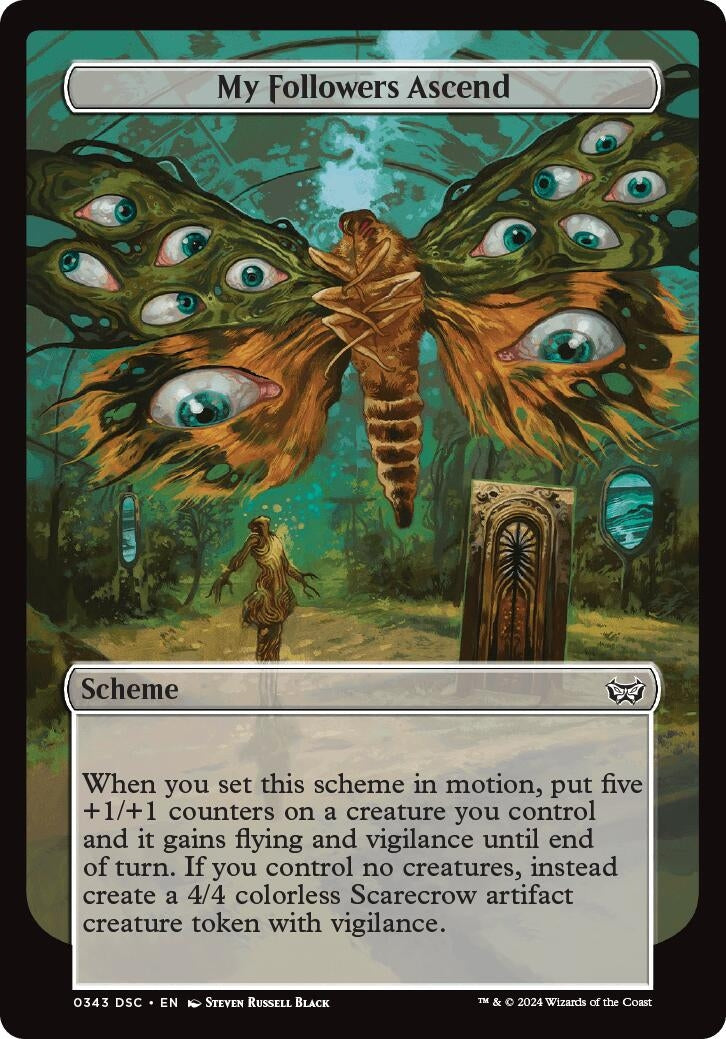 Image for My Followers Ascend (Full Art) (343) [Duskmourn] - Magic: The Gathering