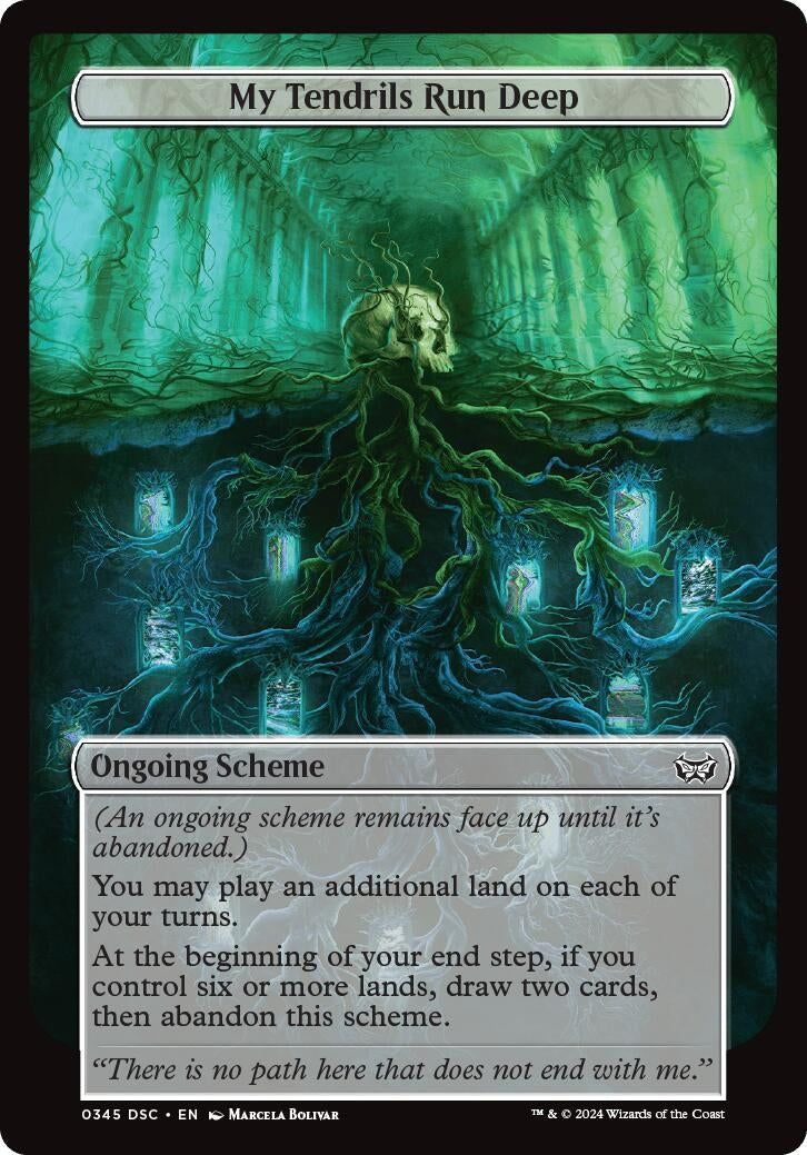 Image for My Tendrils Run Deep (Full Art) (345) [Duskmourn] - Magic: The Gathering