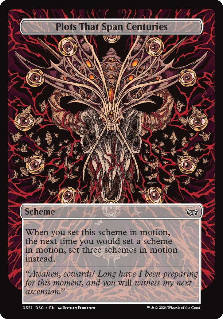 Image for Plots That Span Centuries (Full Art) (351) [Duskmourn] - Magic: The Gathering