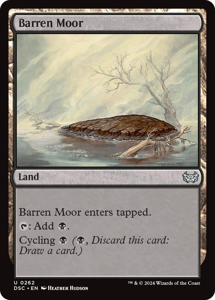 Image for Barren Moor (262) [Duskmourn: House of Horror] - Magic: The Gathering