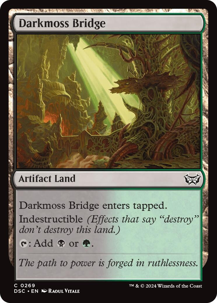 Image for Darkmoss Bridge (269) [Duskmourn: House of Horror] - Magic: The Gathering