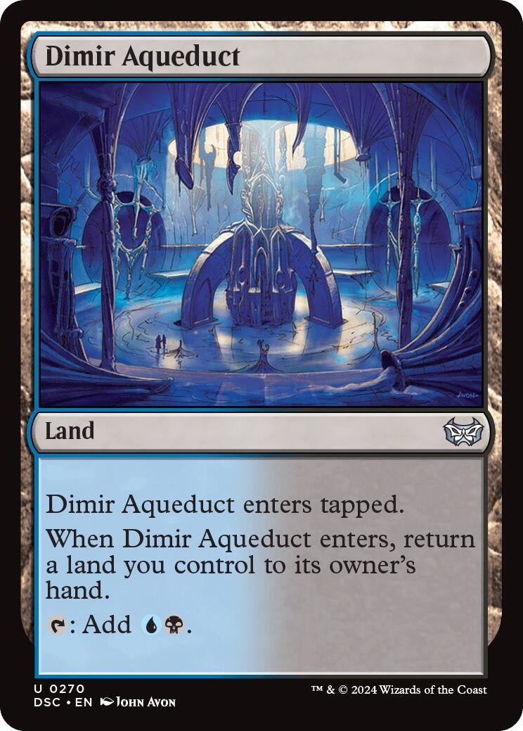 Image for Dimir Aqueduct (270) [Duskmourn: House of Horror] - Magic: The Gathering