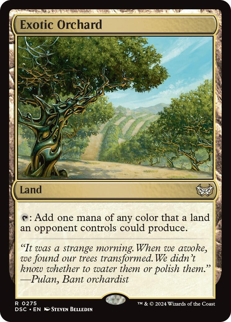 Image for Exotic Orchard (275) [Duskmourn: House of Horror] - Magic: The Gathering