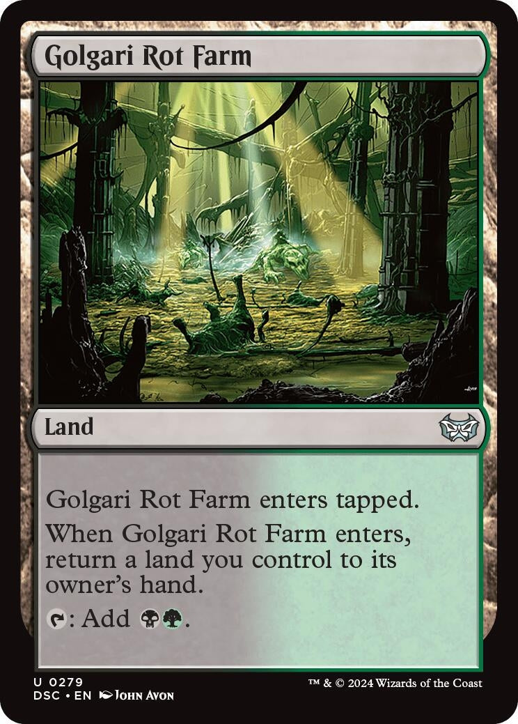 Image for Golgari Rot Farm (279) [Duskmourn: House of Horror] - Magic: The Gathering