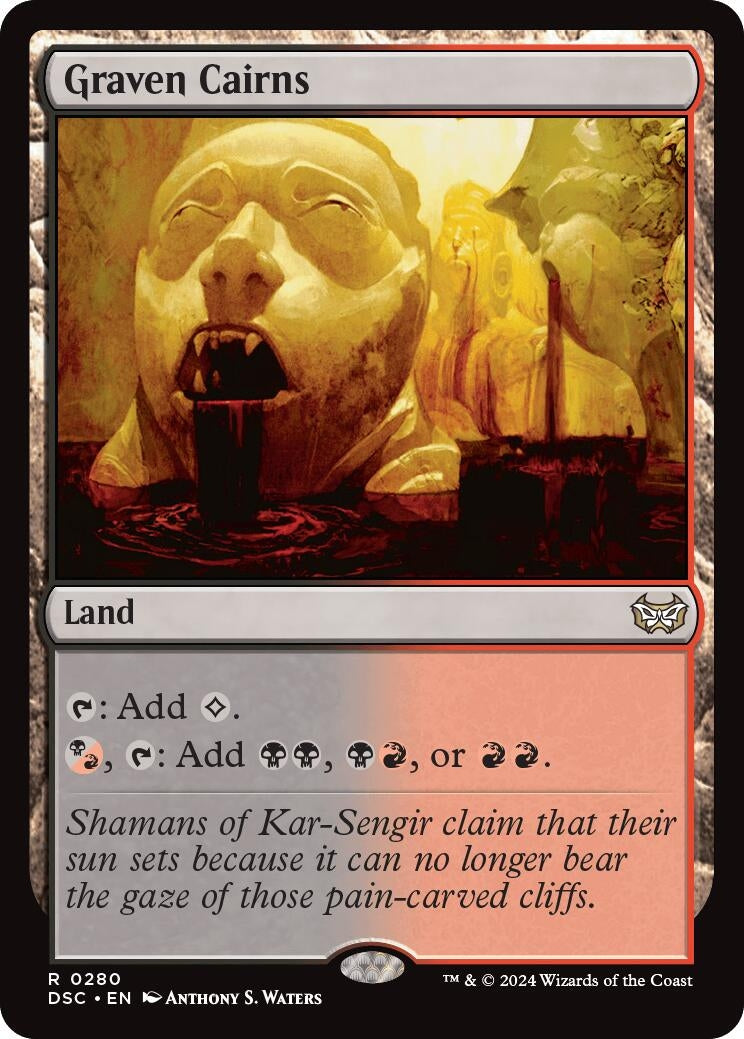 Image for Graven Cairns (280) [Duskmourn: House of Horror] - Magic: The Gathering