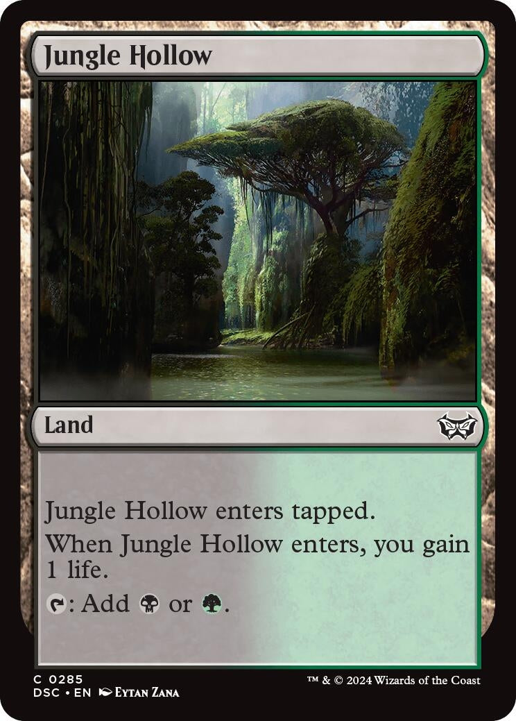 Image for Jungle Hollow (285) [Duskmourn: House of Horror] - Magic: The Gathering