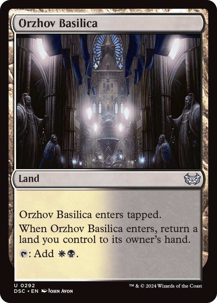 Image for Orzhov Basilica (292) [Duskmourn: House of Horror] - Magic: The Gathering