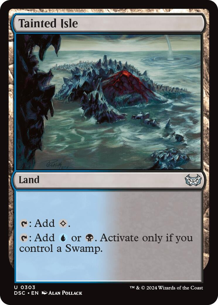 Image for Tainted Isle (303) [Duskmourn: House of Horror] - Magic: The Gathering