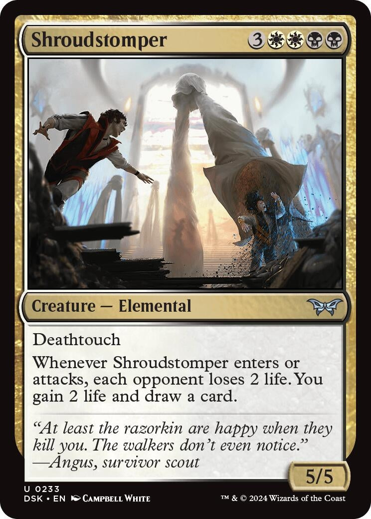 Image for Shroudstomper (233) [Duskmourn: House of Horror] - Magic: The Gathering