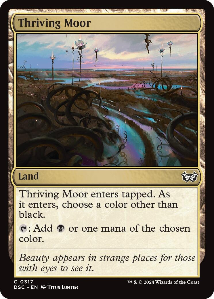 Image for Thriving Moor (317) [Duskmourn: House of Horror] - Magic: The Gathering