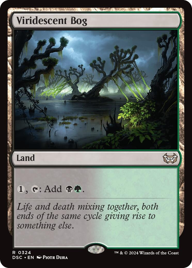 Image for Viridescent Bog (324) [Duskmourn: House of Horror] - Magic: The Gathering
