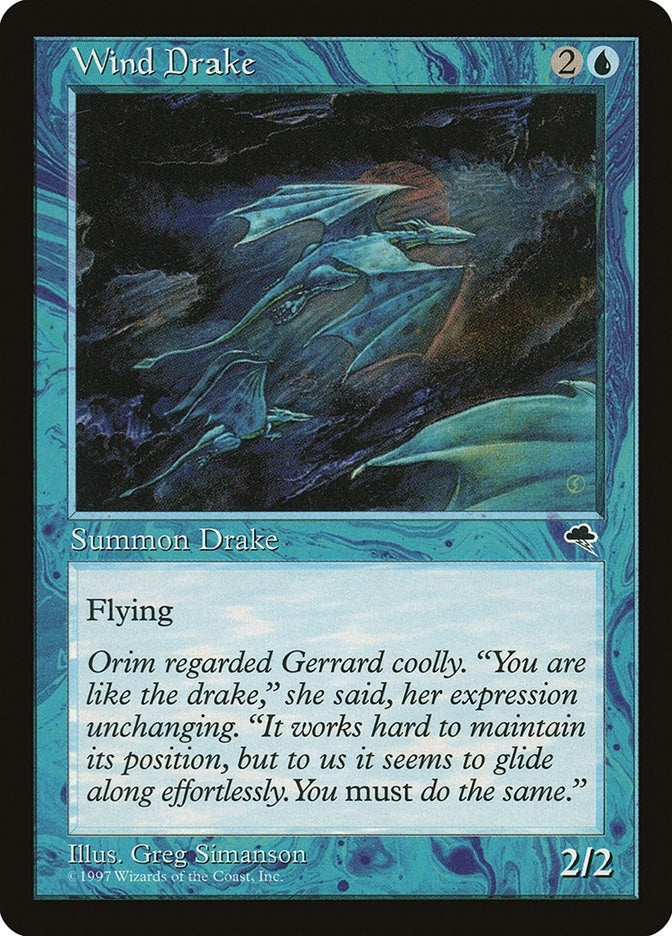Image for Wind Drake (105) [Tempest] - Magic: The Gathering