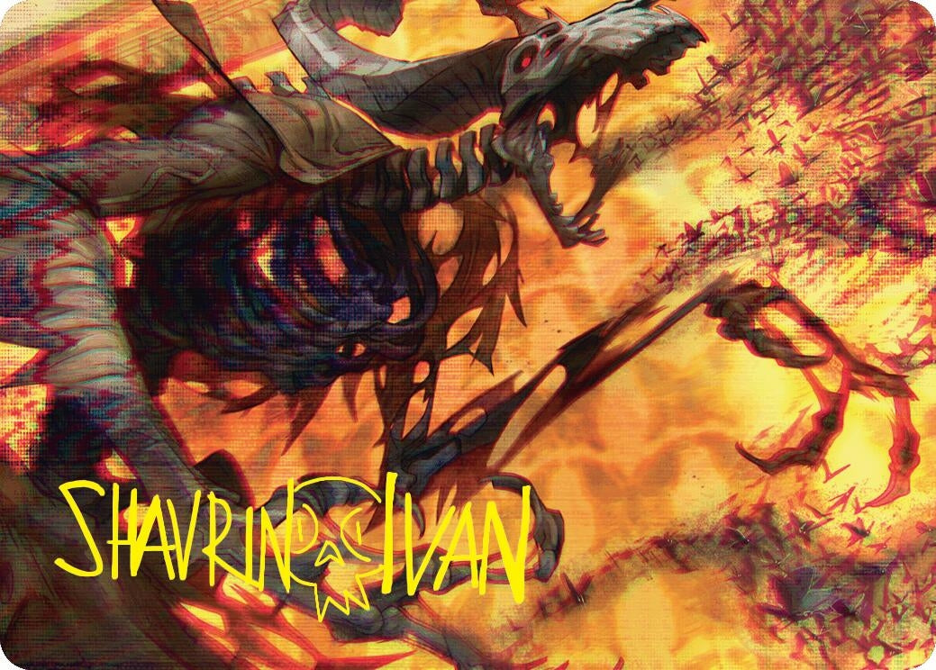 Image for Unwanted Remake Art Card (Gold-Stamped Signature) (31) [Duskmourn: House of Horror] - Magic: The Gathering