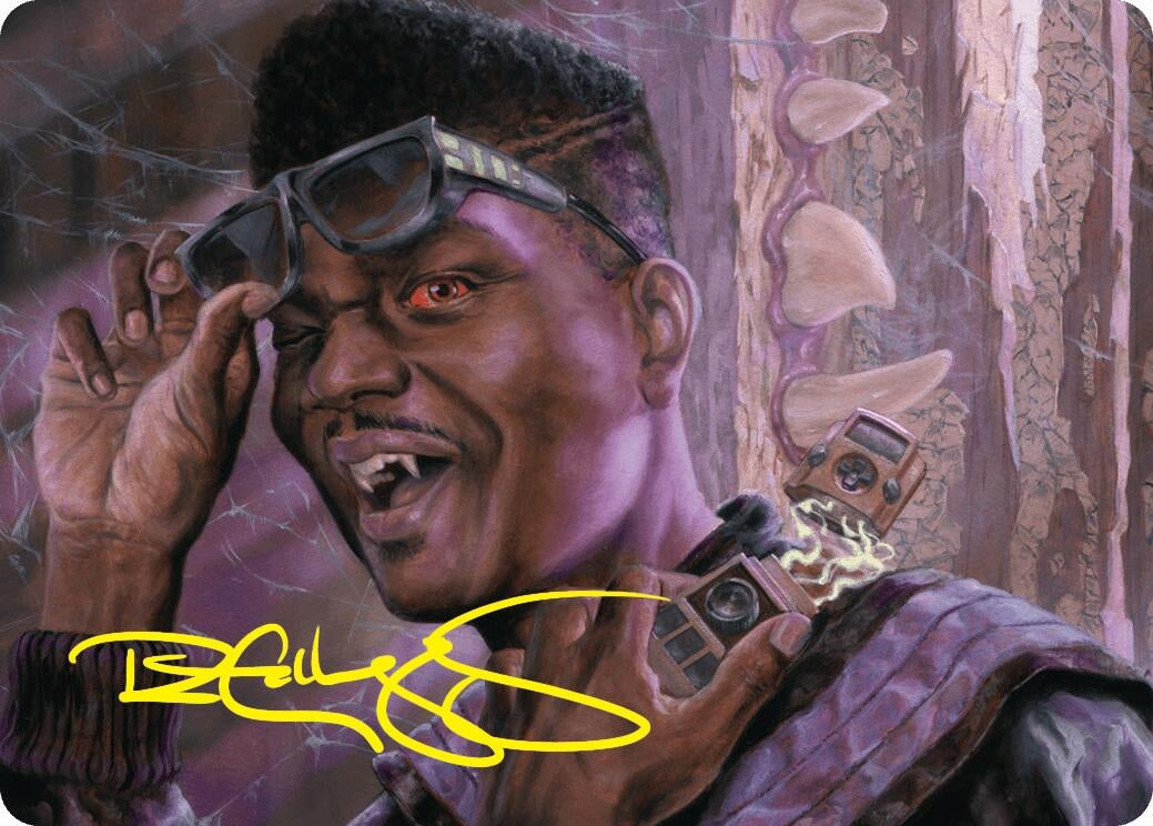 Image for Dashing Bloodsucker Art Card (Gold-Stamped Signature) (6) [Duskmourn: House of Horror] - Magic: The Gathering