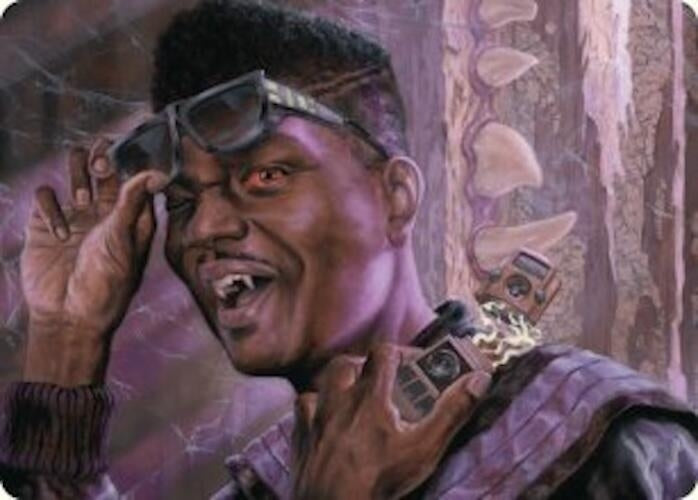 Image for Dashing Bloodsucker Art Card (6) [Duskmourn: House of Horror] - Magic: The Gathering
