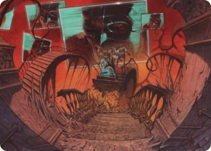 Image for Let's Play a Game Art Card (8) [Duskmourn: House of Horror] - Magic: The Gathering