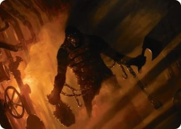 Image for Boilerbilges Ripper Art Card (12) [Duskmourn: House of Horror] - Magic: The Gathering