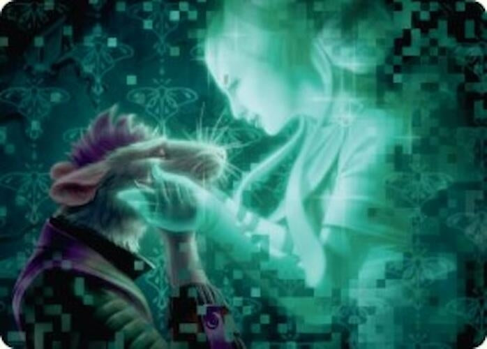 Image for Cathartic Parting Art Card (14) [Duskmourn: House of Horror] - Magic: The Gathering